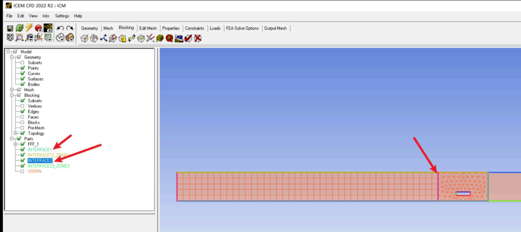 ICEM创建Interface方法 interface