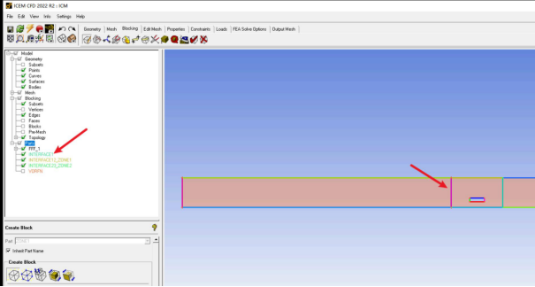 ICEM创建Interface方法 meshinterface254