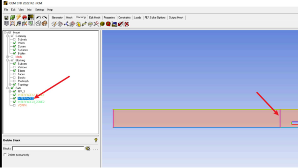ICEM创建Interface方法 meshinterface383