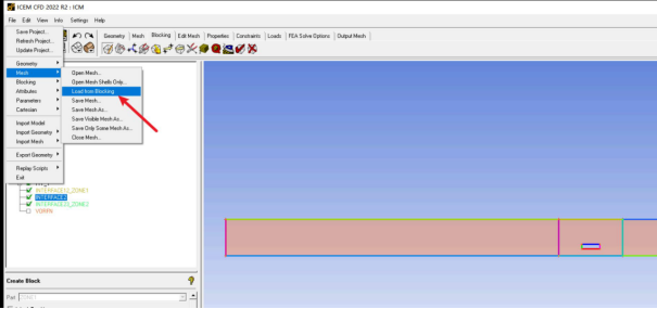 ICEM创建Interface方法 meshinterface435