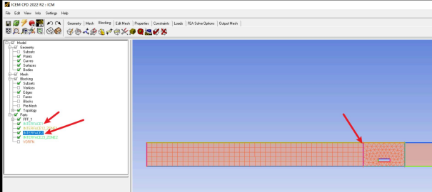 ICEM创建Interface方法 meshinterface552